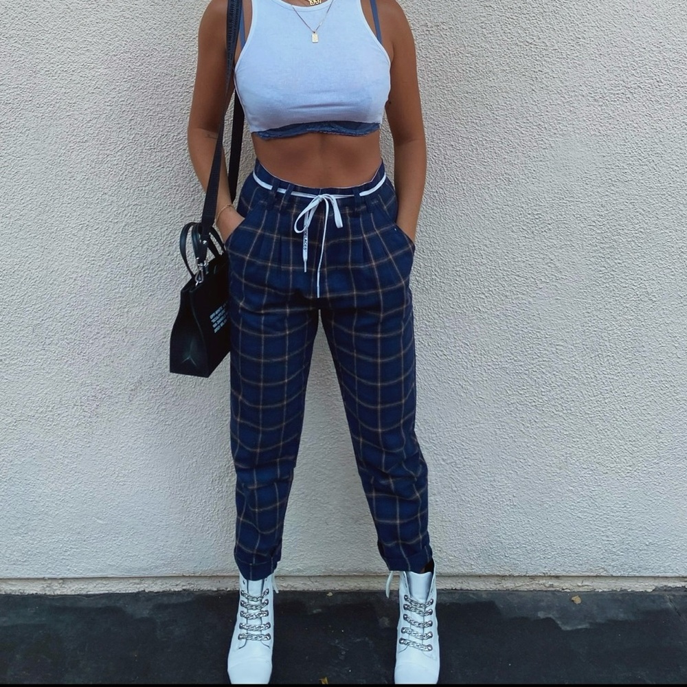 Thrills Plaid Pants
